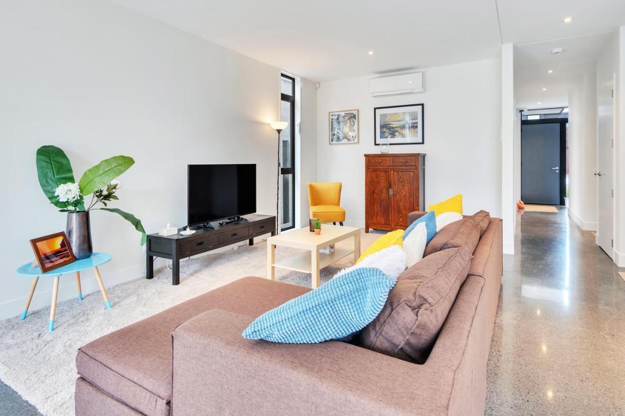Blissful Breeze Townhouse With Parking And Patio Auckland Exterior foto