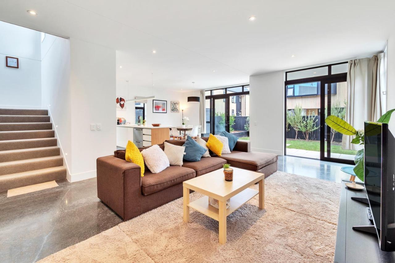 Blissful Breeze Townhouse With Parking And Patio Auckland Exterior foto