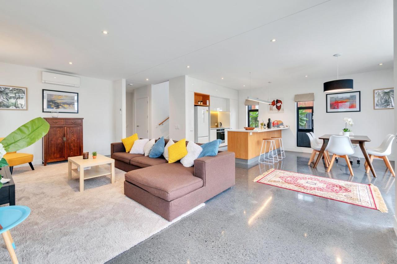 Blissful Breeze Townhouse With Parking And Patio Auckland Exterior foto